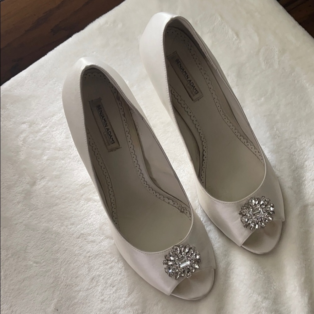 Benjamin Adams open-toe wedges